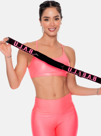 Bolso Cintura Mujer Fucsia - Riñonera Deportiva Fitness Babalú® 103443
