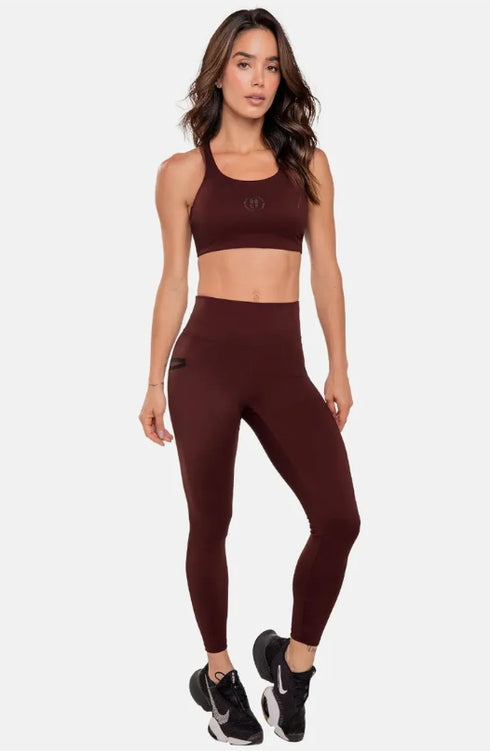 Leggings Unitalla Babalu Tiro Alto con Bolsillo