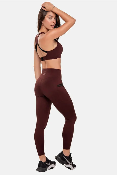 Leggings Unitalla Babalu Tiro Alto con Bolsillo