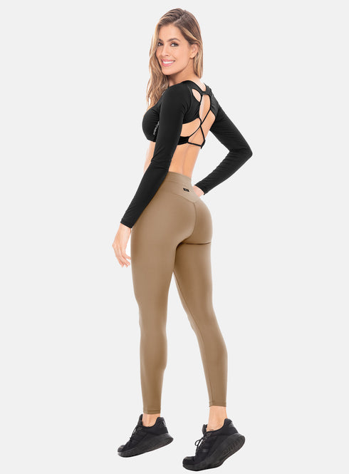 Leggings Unitalla Babalu Tiro Alto con Bolsillo