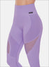 Leggins Deportivos Sin Costuras con Transparencias Babalú Unitalla 108863 Lila