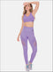 Leggins Deportivos Sin Costuras con Transparencias Babalú Unitalla 108863 Lila