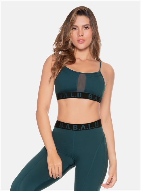 Top Deportivo Con Transparecia Babalú® Azul Talla M 109123