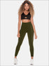 Leggins Deportivos Supplex Verde Militar Mujer - Mallas Fitness Babalú® 110233