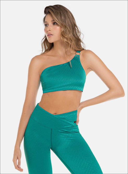 Top Jacquard Asimetrico Babalú Talla S 112133