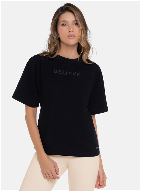 Camiseta Deportiva Espalda Estampada Babalú Talla S 112283