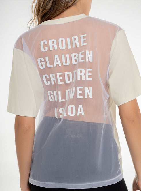 Camiseta Deportiva Espalda Estampada Babalú Talla S 112283