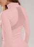 Chamarra Deportiva Babalú Rosa con Espalda de Malla Talla S