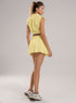 Falda Deportiva Semi Impermeable Babalú Amarillo Unitalla 112713