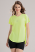 Blusa Deportiva Babalu Talla S Manga Corta Dobladillo Curvo