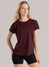Blusa Deportiva Babalú Vino con Espalda Transpirable Talla S