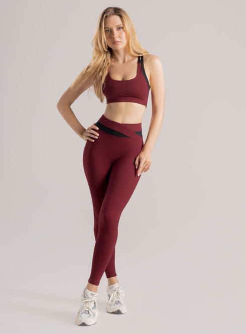 Leggins Deportivos Babalú Supplex Pretina Cruzada Unitalla