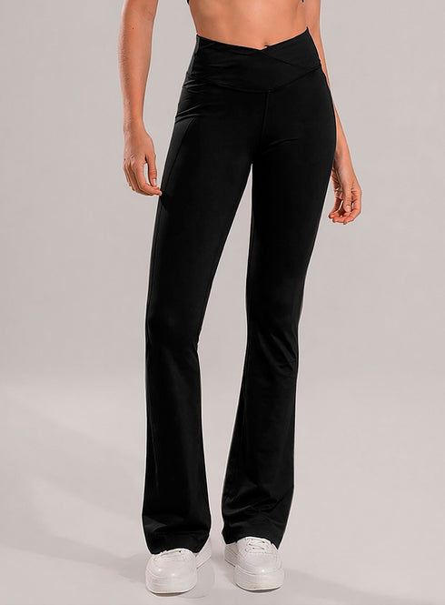 Leggings Acampanados Babalu Unitalla Pretina Cruzada