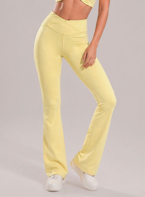 Leggings Acampanados Babalu Unitalla Pretina Cruzada