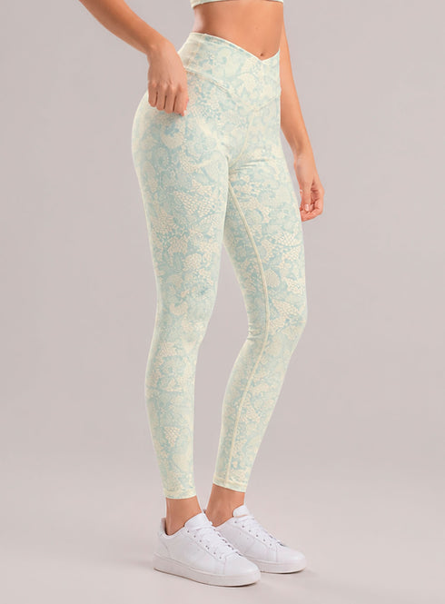 Leggings Babalu Unitalla Estampados con Pretina Cruzada