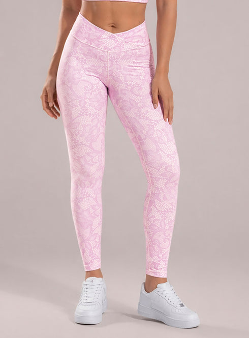 Leggings Babalu Unitalla Estampados con Pretina Cruzada