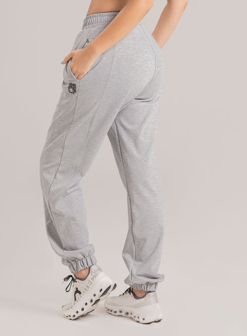 Pantalón Jogger Deportivo Babalú Gris Jaspe Talla S