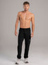 Pantalón Jogger Deportivo Inizio Hombre Talla M Verde y Negro