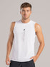 Playera Sin Mangas Deportiva Inizio Blanca para Hombre M