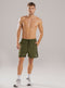 Short Deportivo Inizio Verde Olivo para Hombre Talla M