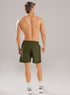 Short Deportivo Inizio Verde Olivo para Hombre Talla M