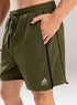 Short Deportivo Inizio Verde Olivo para Hombre Talla M