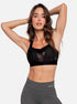 Top Deportivo Mujer Escote Semi transparente Babalú® 92343