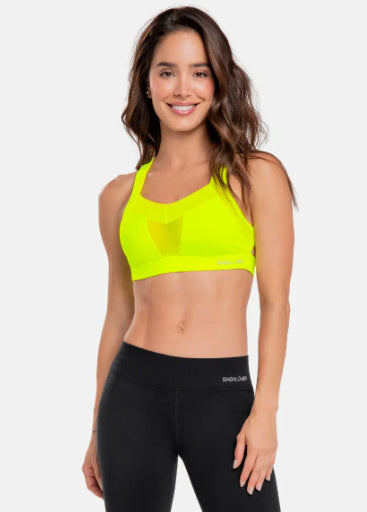 Top Deportivo Mujer Escote Semi transparente Babalú® 92343