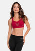 Top Deportivo Mujer Escote Semi transparente Babalú® 92343