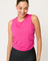 Blusa Deportiva Fruncida para Mujer Gymco