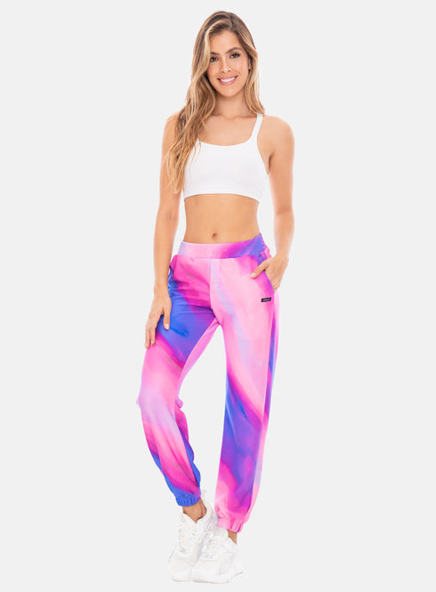 Jogger Deportivo Mujer Sublimado Babalú® 106893 Talla M